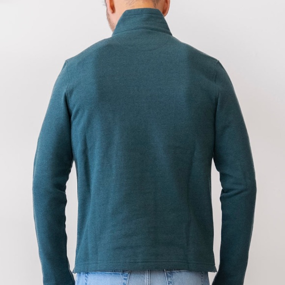 UNTUCKit men's 'Parkson Snap Fleece Pullover' - Picture 5 of 7